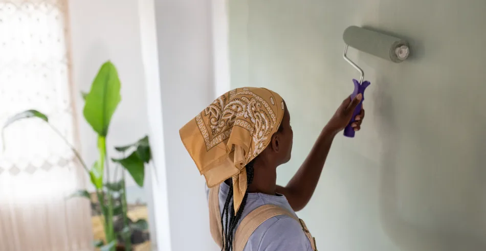 Interior painting project